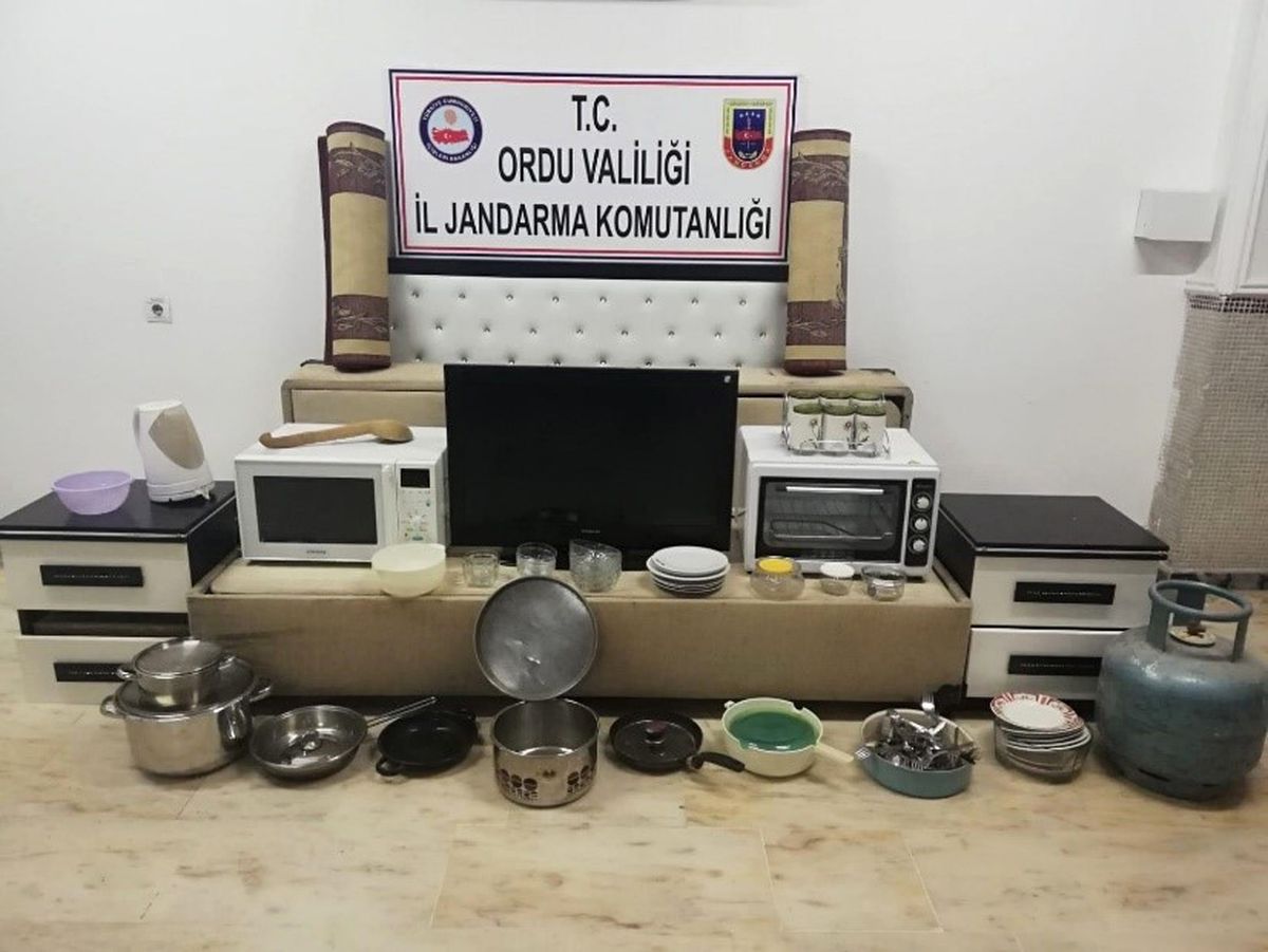 Ordu\'da Hırsızlık Operasyonu: 3 Tutuklama
