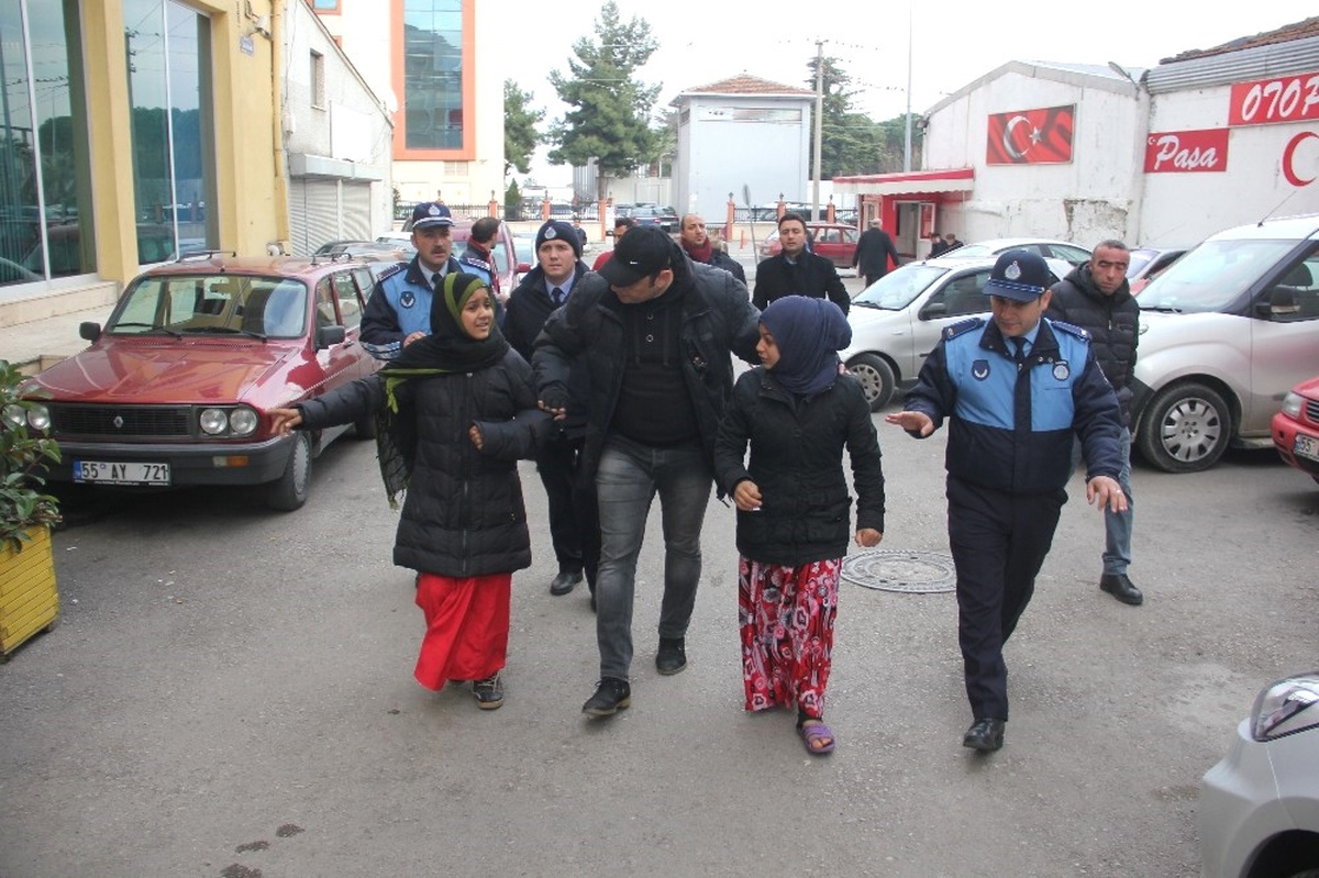 Samsun\'da Yabancı Uyruklu Dilenci Operasyonu