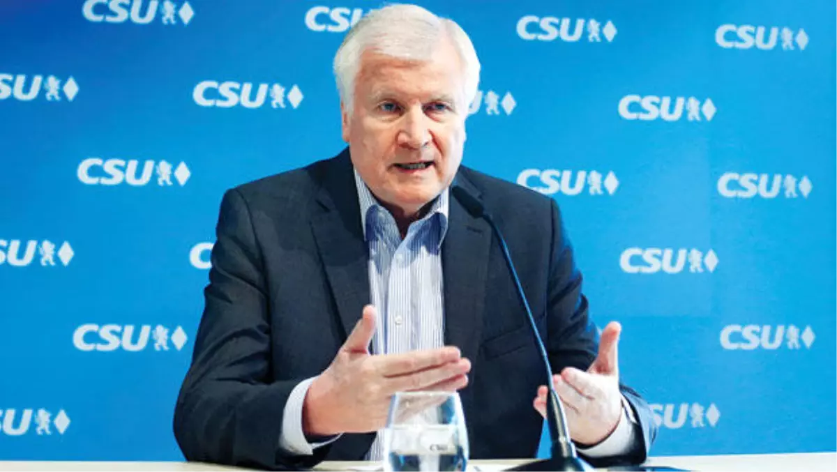 Seehofer: Şiddete Başvuran Sığınmacılar Ülkemizi Terk Eder