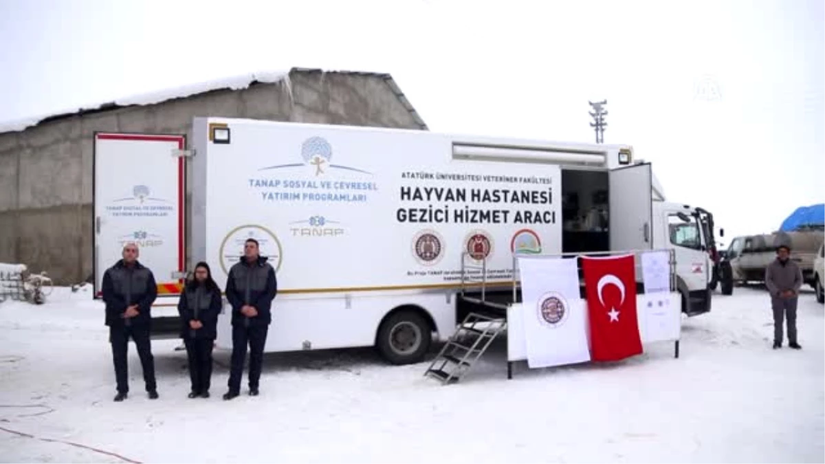 Tanap Destekli Mobil Hayvan Sağlığı Tarama Aracı Hizmete Girdi