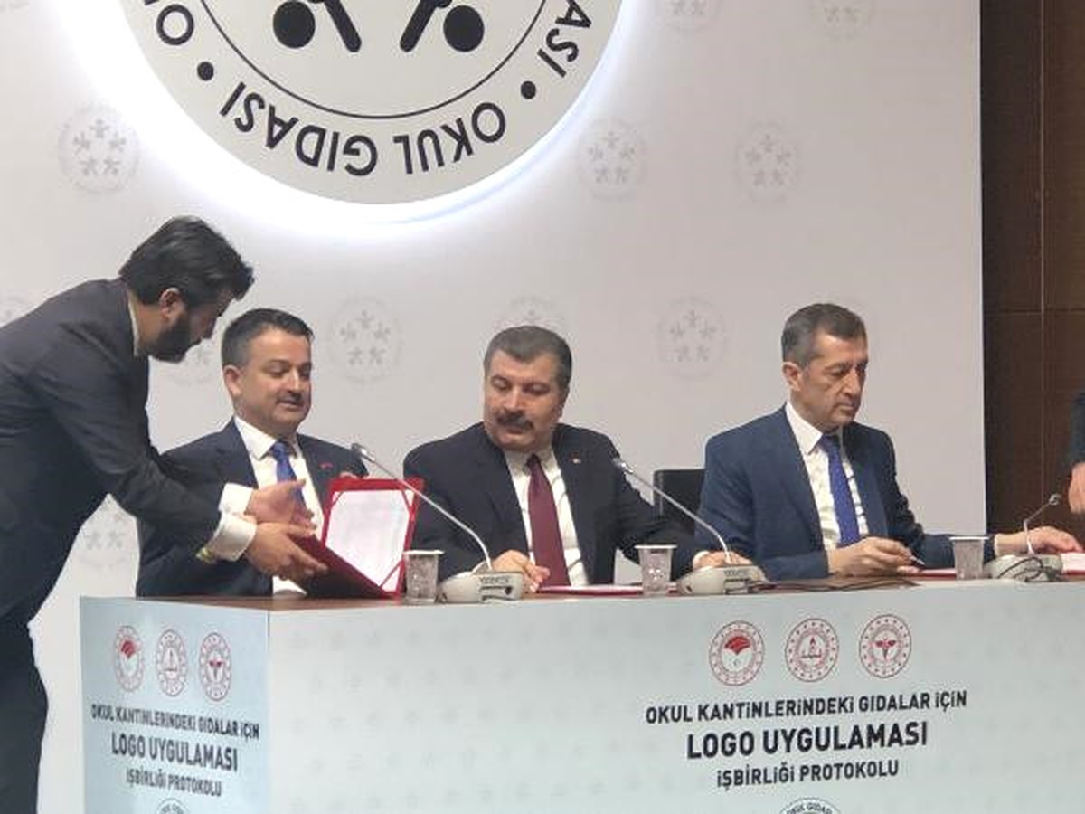 Üç Bakan, Okul Gıdalarında Logo Uygulaması Protokolünü İmzaladı