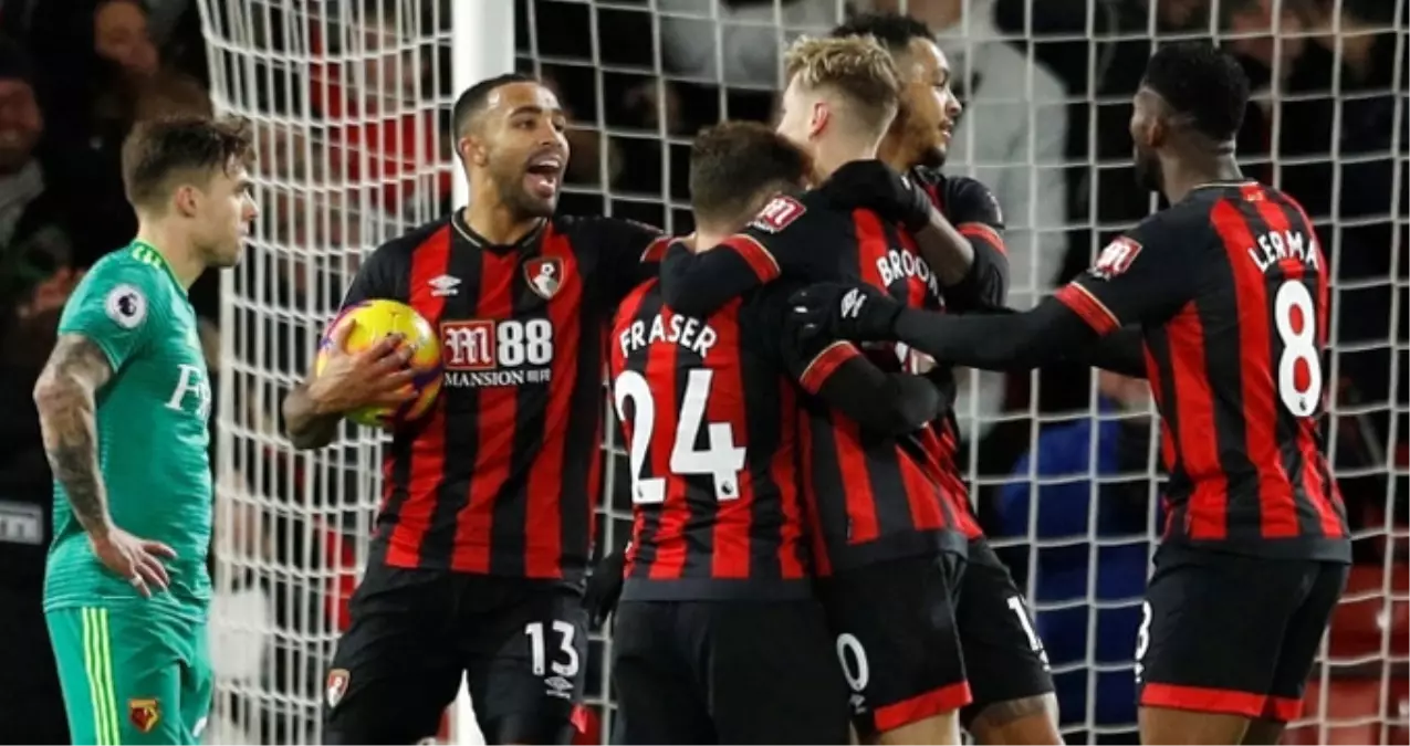 26 Dakikada 6 Golün Atıldığı Maçta Bournemouth ile Watford Berabere Kaldı