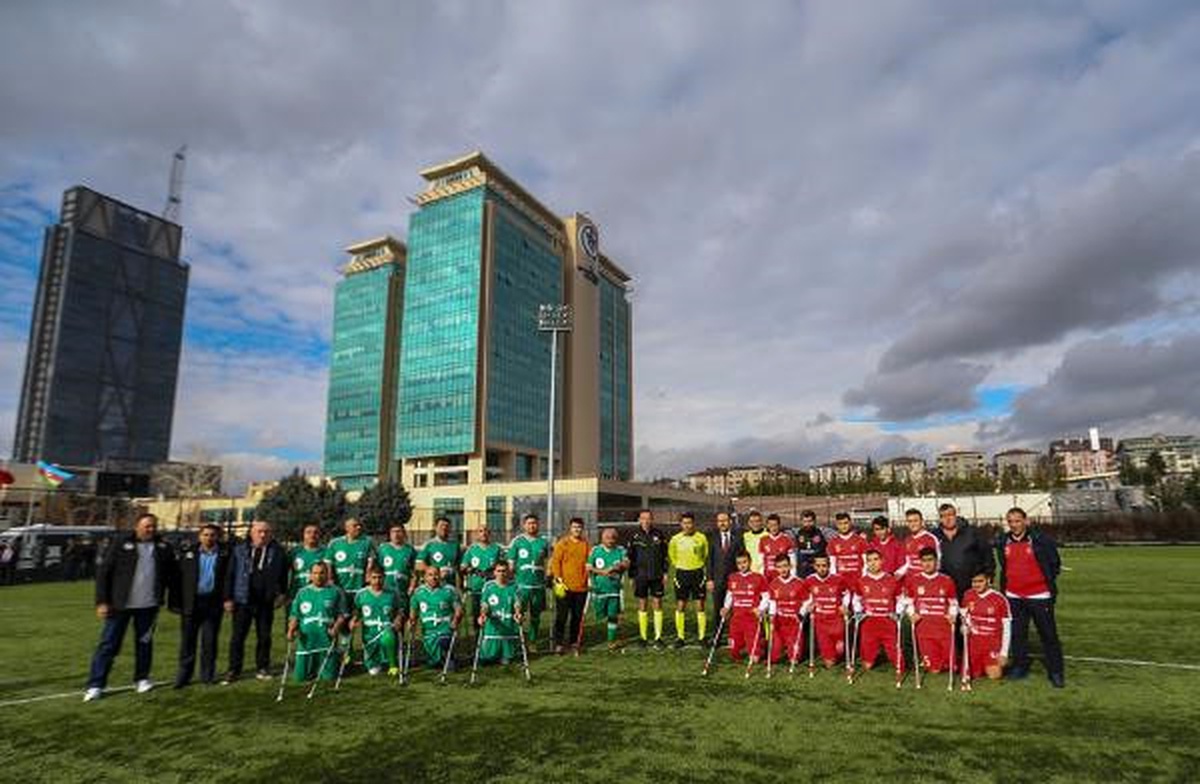 Ampute Futbolda Türkiye-Azerbaycan Dostluğu