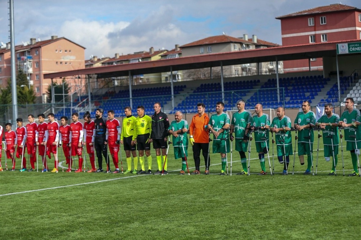 Ampute Futbolda Türkiye-Azerbaycan Dostluğu