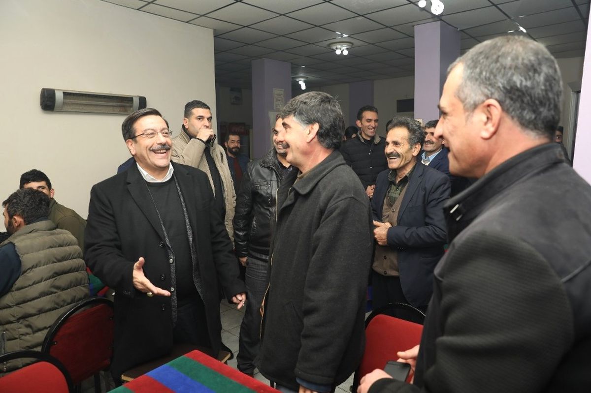 Başkan Atilla\'dan Bağlar\'a Ziyaret