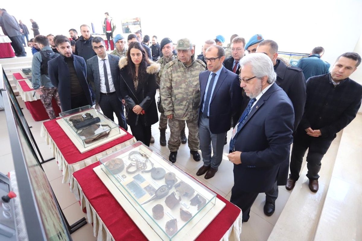 Çukurca\'da \'Çanakkale Savaş Malzemeleri Müzesi\' Sergisi