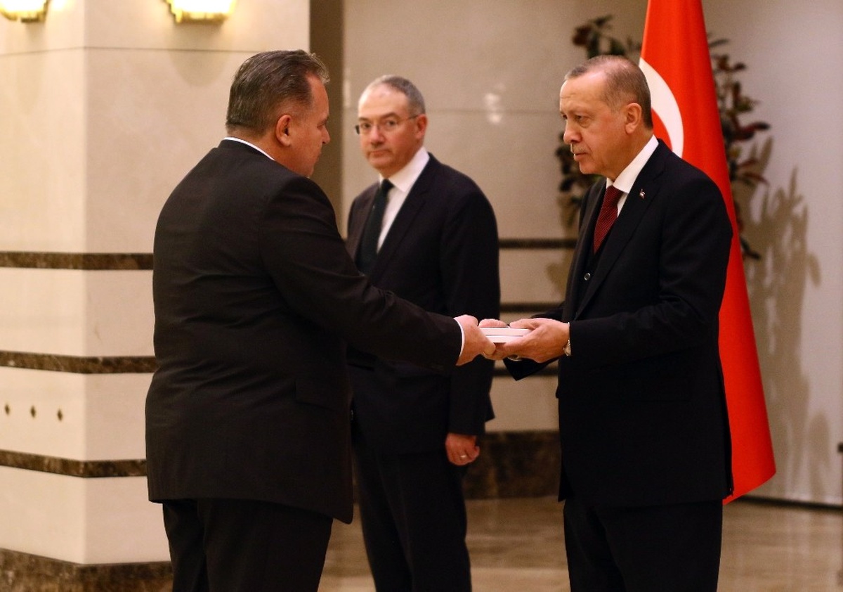Cumhurbaşkanı Erdoğan, Hırvatistan Büyükelçisini Kabul Etti