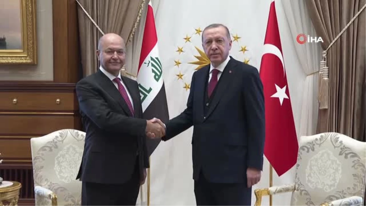 Cumhurbaşkanı Erdoğan, Iraklı Mevkidaşı ile Görüştü