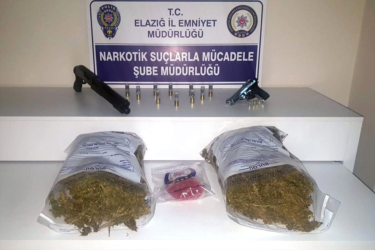 Elazığ\'da Uyuşturucu Operasyonu