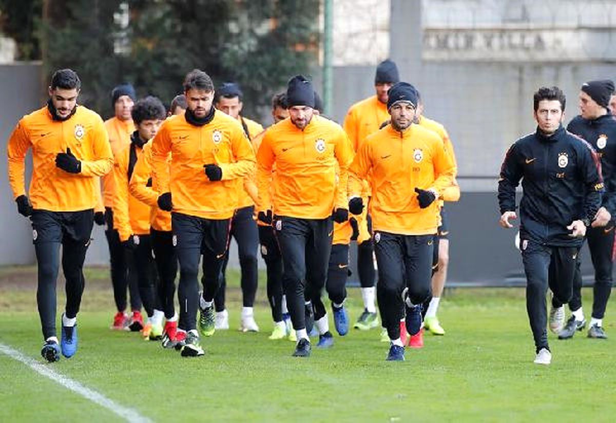 Galatasaray, İkinci Yarı Hazırlıklarına Devam Etti