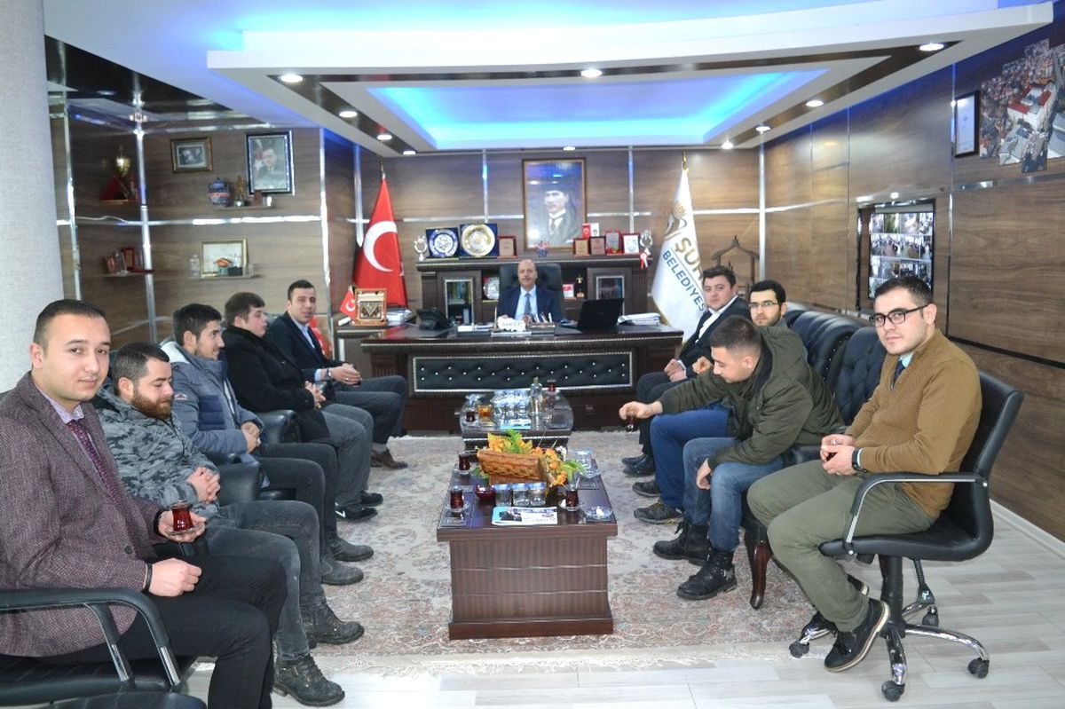Gençlik Kollarından Başkan Bozkurt\'a Ziyaret