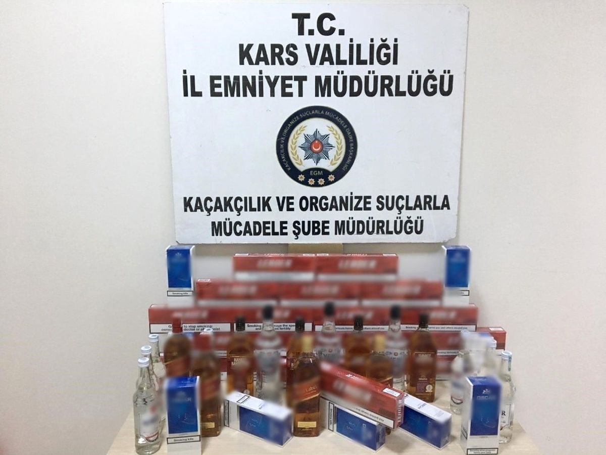 Kars Polisinden Sahte İçki ve Uyuşturucu Operasyonu