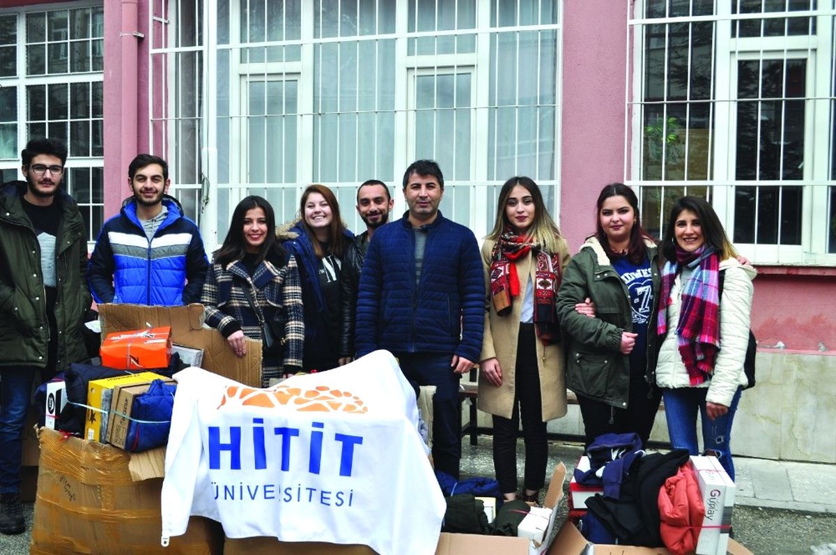 Myo Öğrencileri Köy Çocuklarını Unutmadı