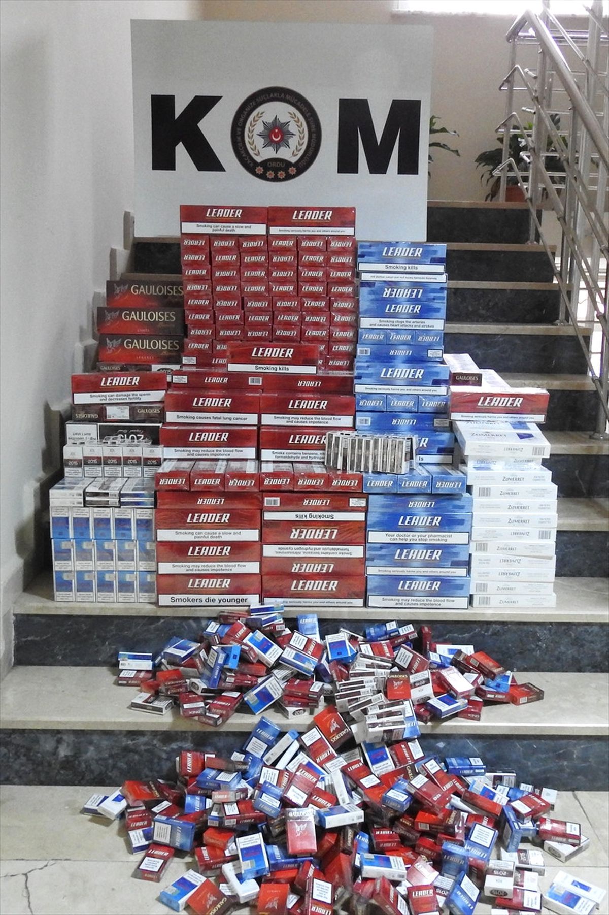 Ordu\'da Kaçakçılıkla Mücadele