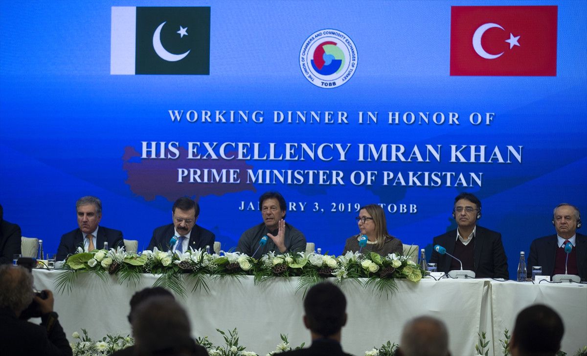 Pakistan ve Türkiye\'nin Ticaret Hacmini Artırmasının Vakti Gelmiştir"