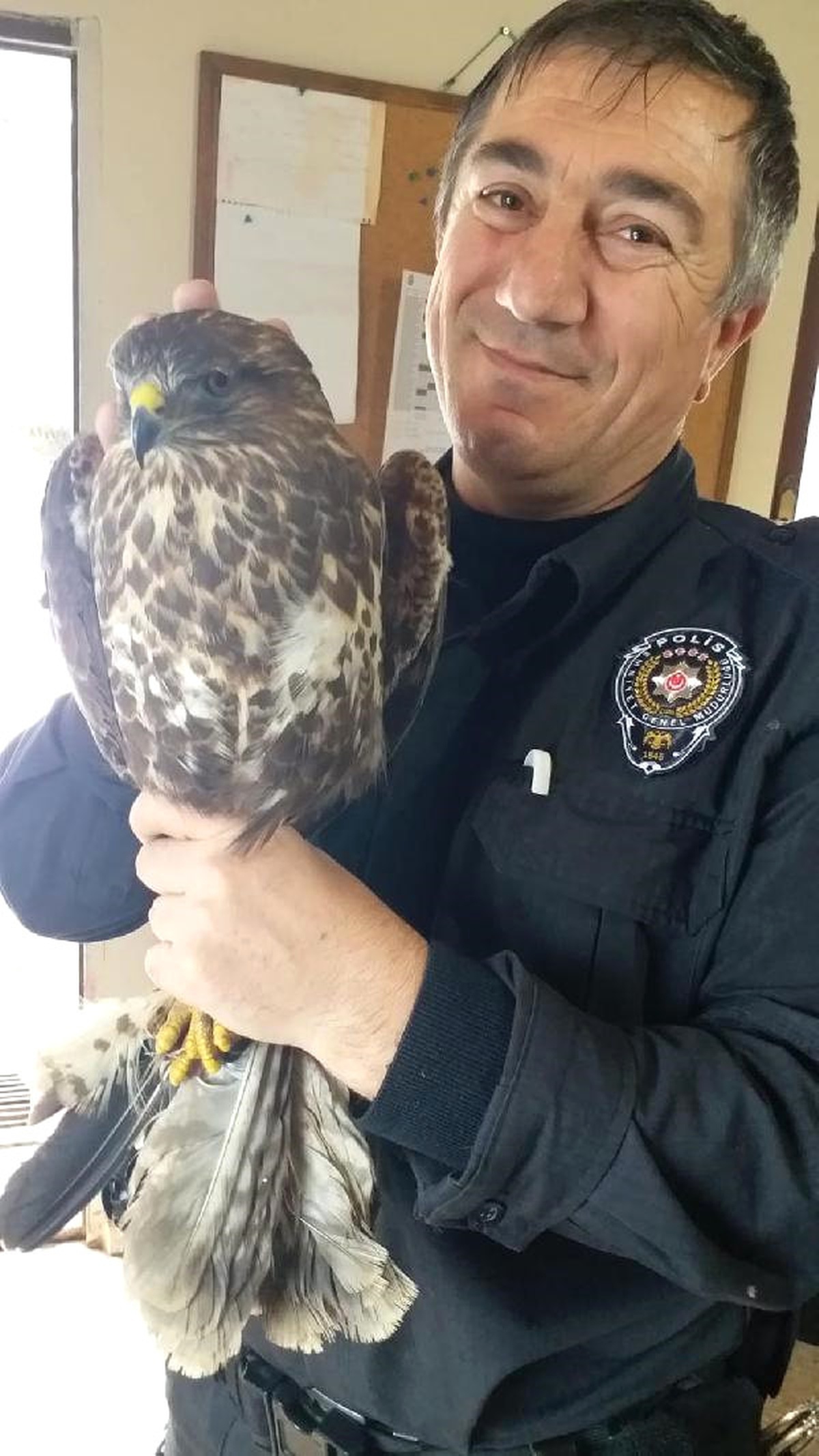 Polisin Bulduğu Hasta Şahin Tedavi Altında
