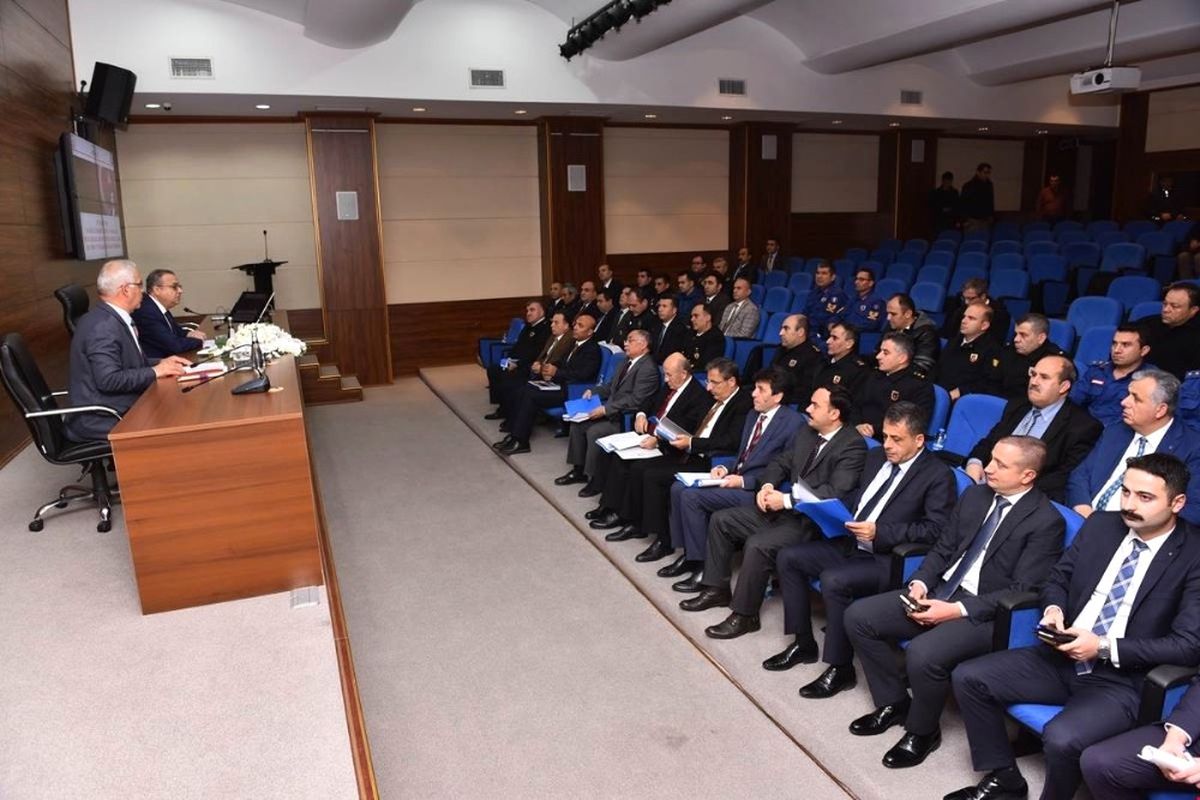 Seçim Güvenliği Toplantısı Vali Su Başkanlığında Yapıldı