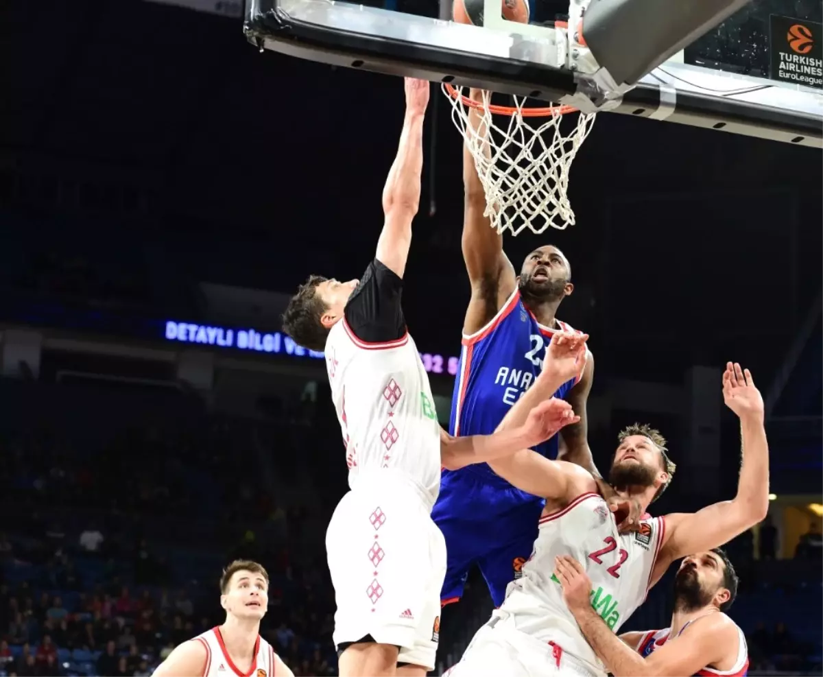 THY Euroleague: Anadolu Efes: 92 - Bayern Münih: 77