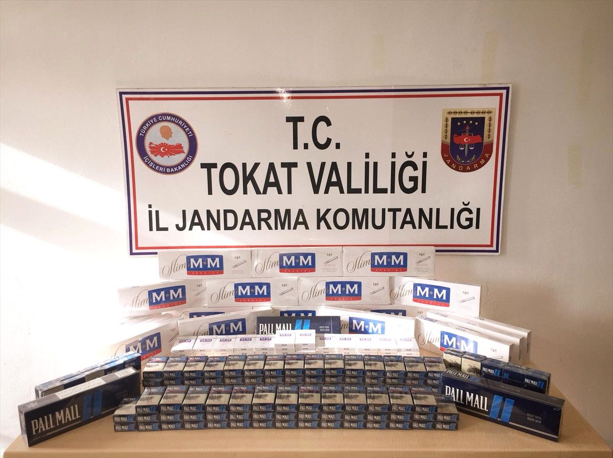 Tokat\'ta Kaçak Sigara Operasyonu