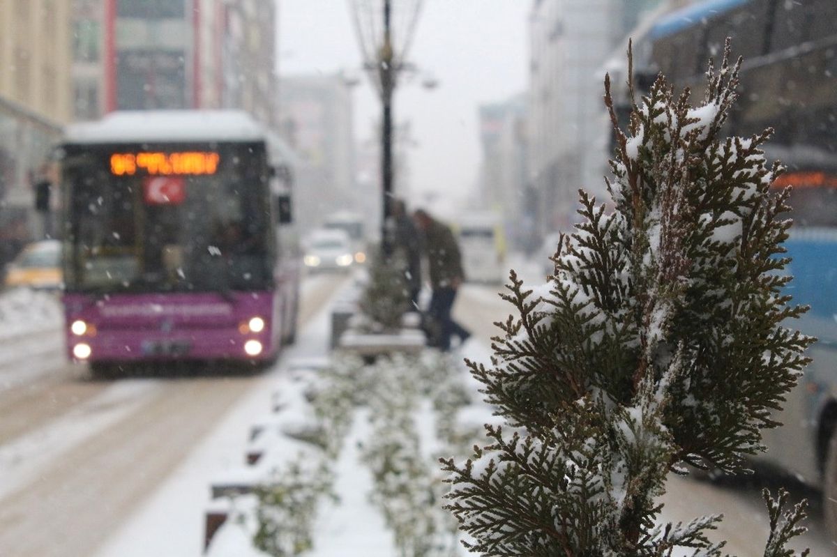 Van\'da Yoğun Kar Yağışı