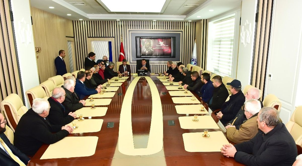 Başkan Gürkan, Şoför Esnafının Sorunlarını Dinledi
