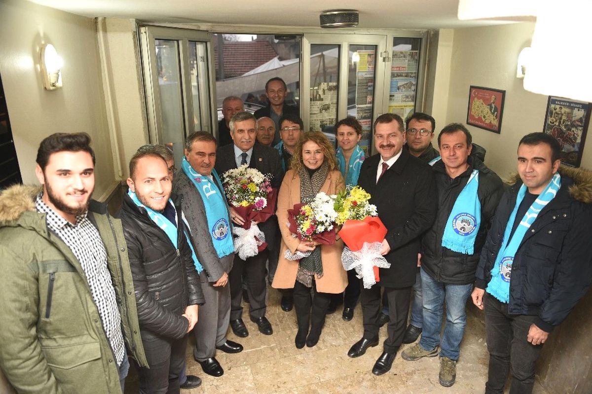 Başkan Yılmaz İlçe Ziyaretlerine Devam Ediyor