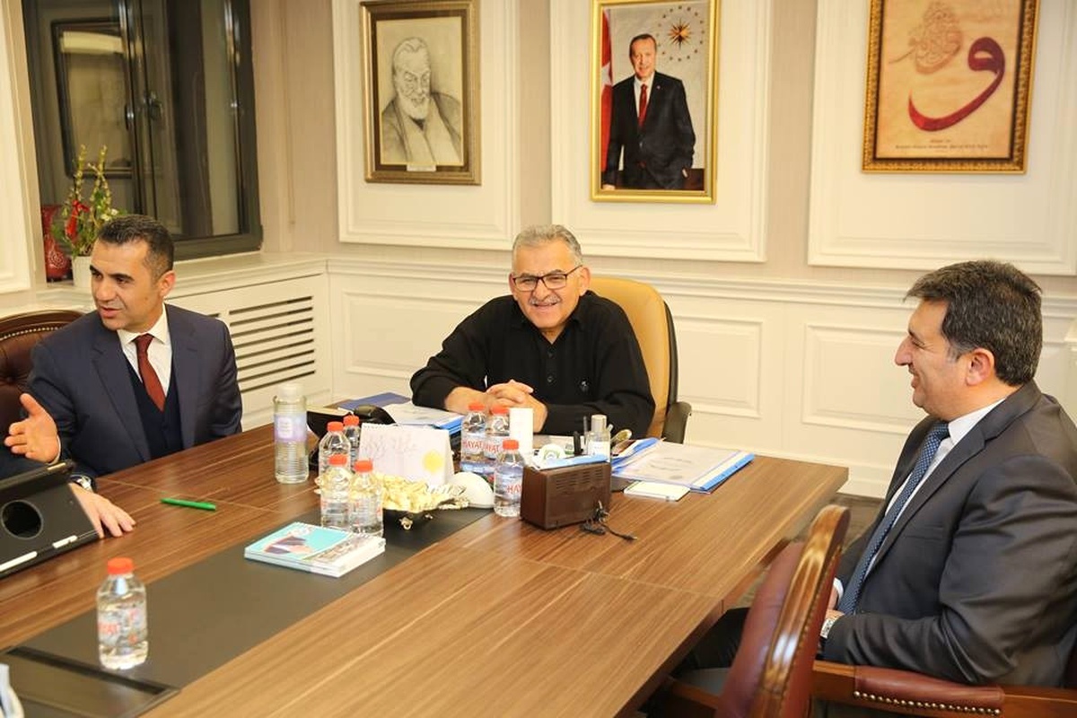 Doğalgaz Yatırımları Melikgazi\'de Ele Alındı
