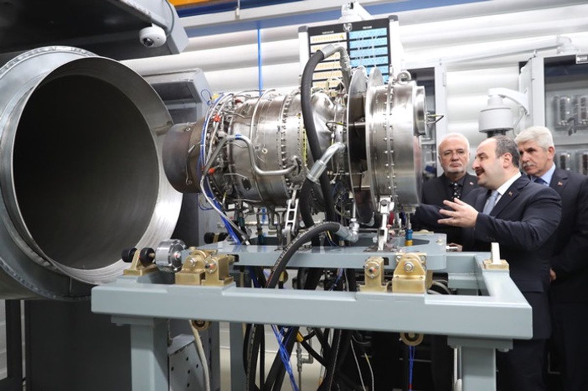 Gökbey\'e güç verecek motor test edildi