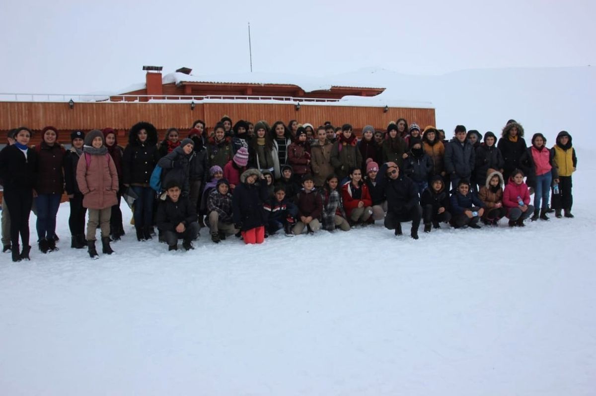 Hakkâri\'de Okullar Arası Alp Disiplini Kayak Yarışması