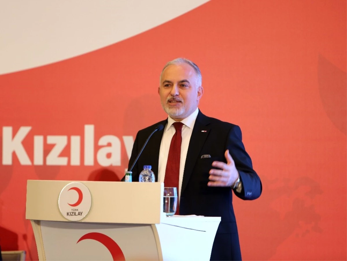 Kızılay Genel Başkanı Kerem Kınık: "Türkiye, Dünyanın En Fazla İnsani Yardım Yapan Ülkesi"