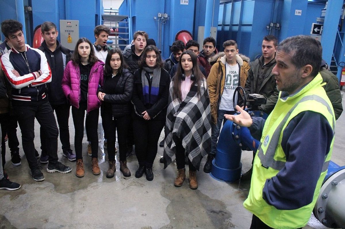 Öğrenciler Hızırilyas Su Yönetim Merkezi\'ni Ziyaret Etti