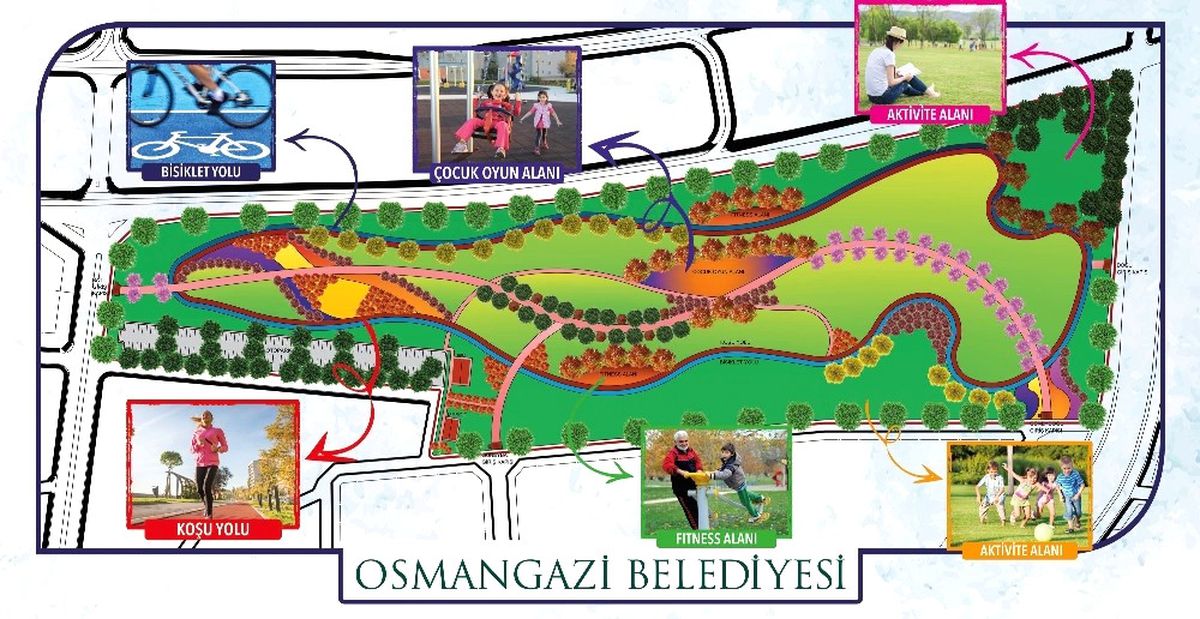 Osmangazi\'den Bursa\'ya Yakışacak "Millet Bahçesi"
