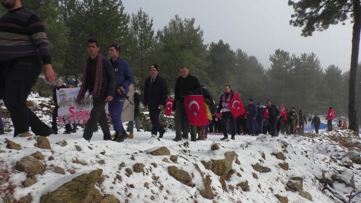 Sarıkamış Ruhunu Karda 1793 Rakıma Yürüyerek Yaşattılar