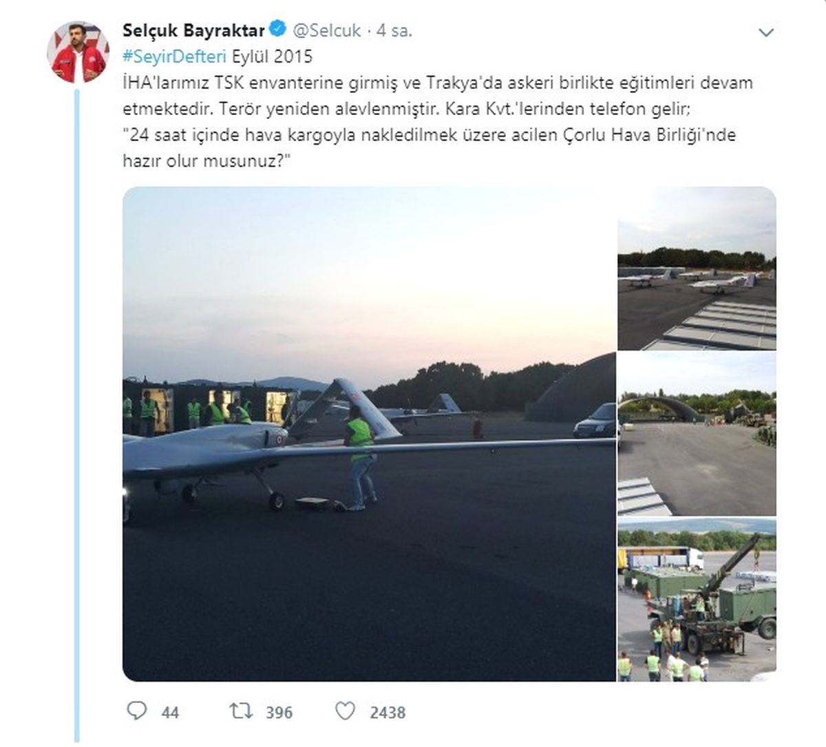 Selçuk Bayraktar, İha\'ların Göreve Başlama Macerasını Anlattı