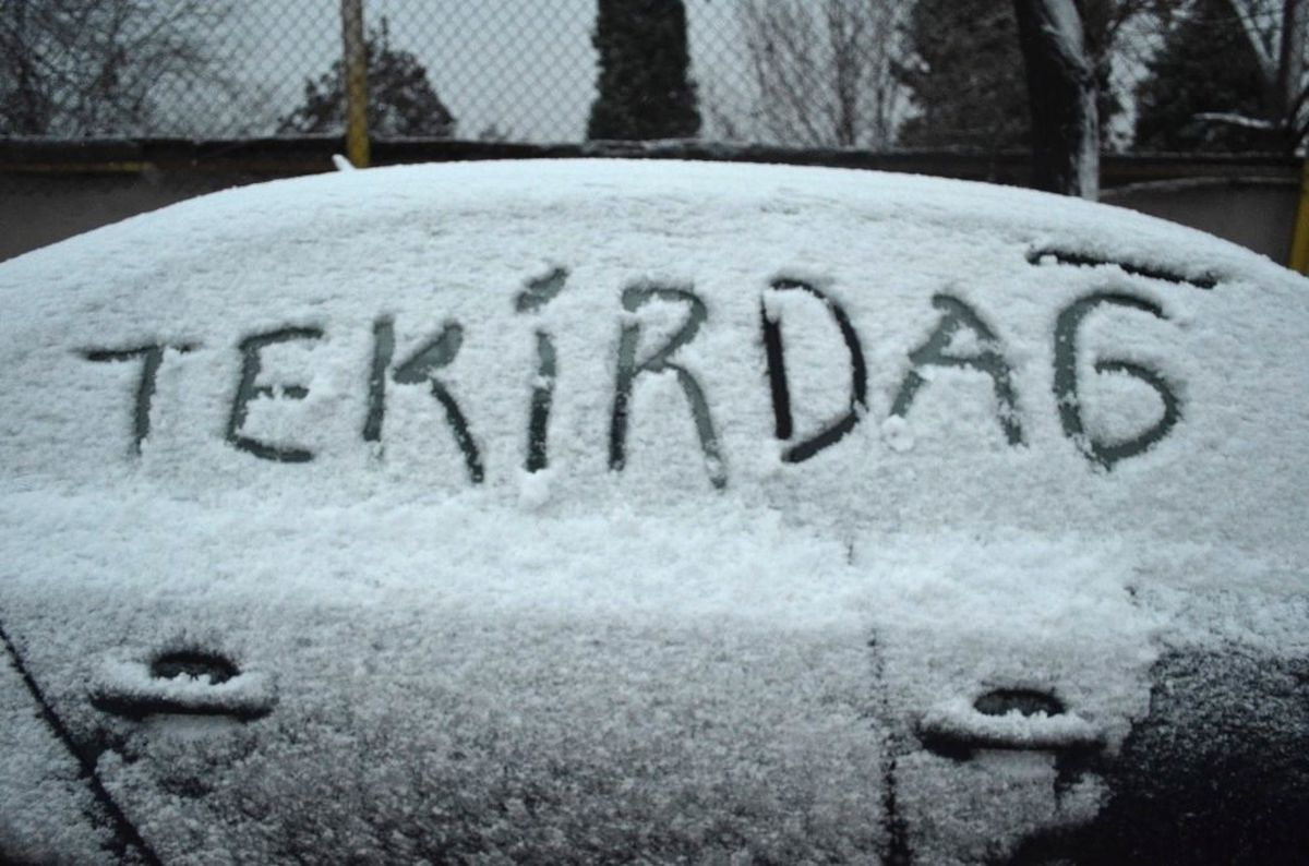Tekirdağ\'da 6 İlçede Okullara Tatili