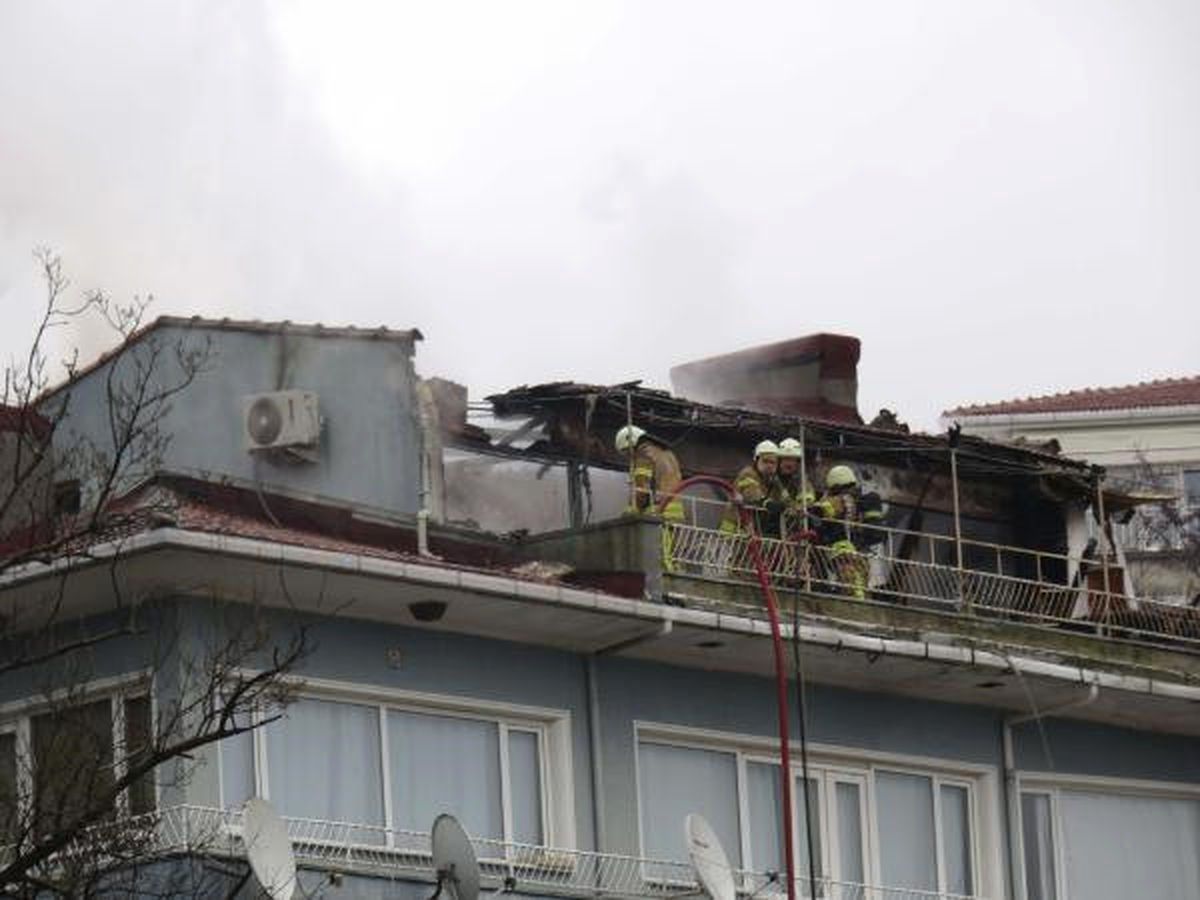 Üsküdar\'da Korkutan Yangın