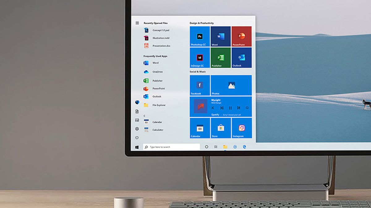 Windows 10\'un Yeni Güncellemesi, Yeniden Tasarlanmış Başlat Menüsü ile Gelecek