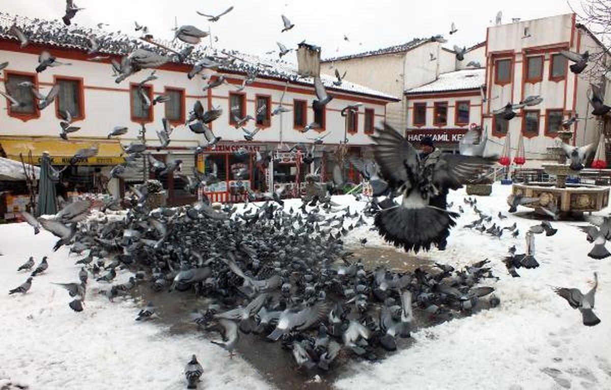 Yozgat\'ta Kar Yağışı
