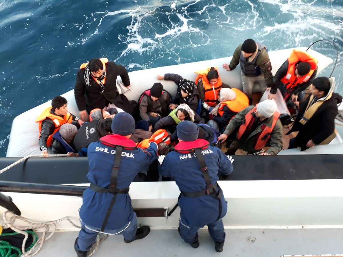 1 Haftada Denizlerde 497 Göçmen Yakalandı