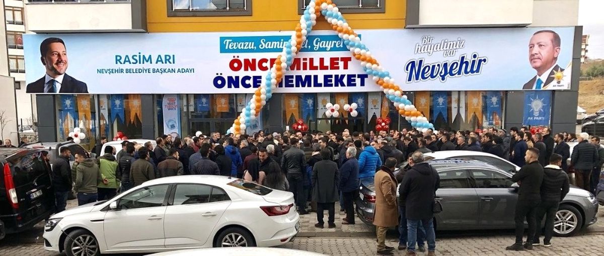 AK Parti Nevşehir\'de Üçüncü Seçim Bürosunu Açtı