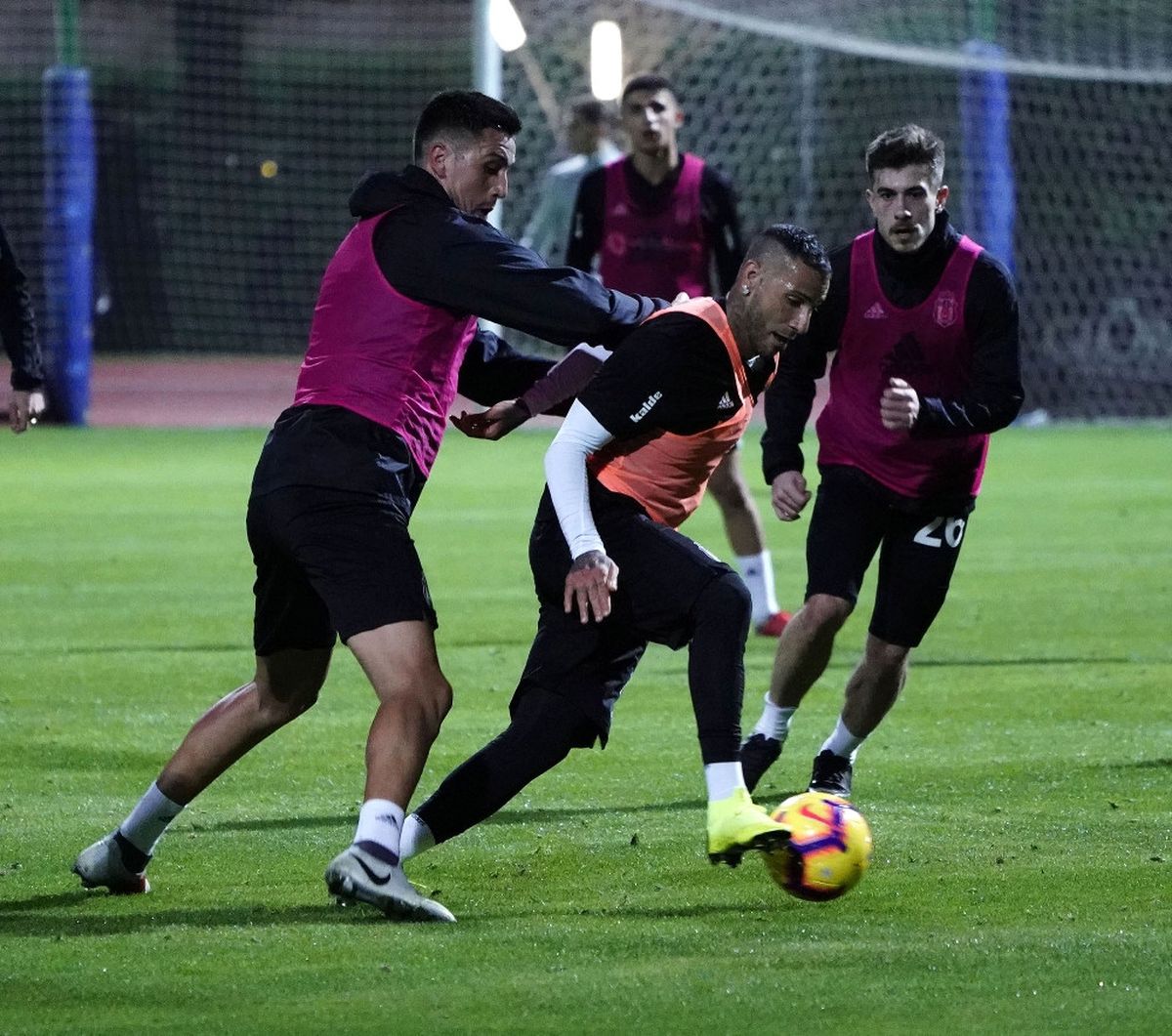 Beşiktaş\'ta Keyifli Antrenman
