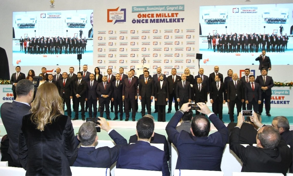 Cumhurbaşkanı Erdoğan İzmir\'in Adaylarını Açıkladı