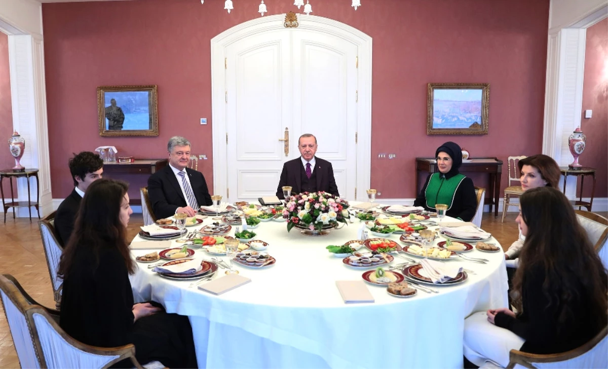 Erdoğan, Ukrayna Devlet Başkanıyla Görüştü