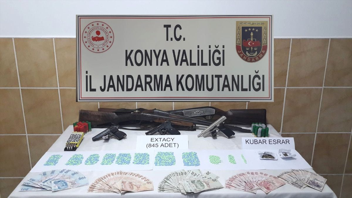 Konya\'da Uyuşturucu Operasyonu