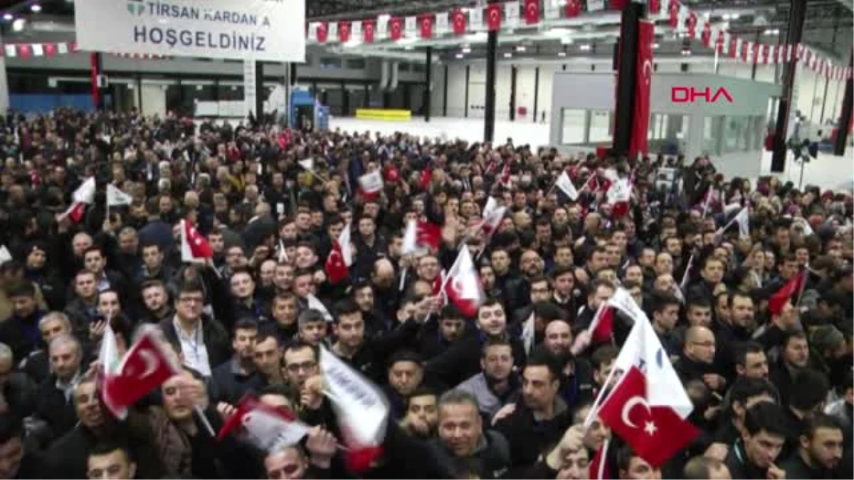 Manisa Cumhurbaşkanı Erdoğan, Manisa\'da İki Fabrika Açtı