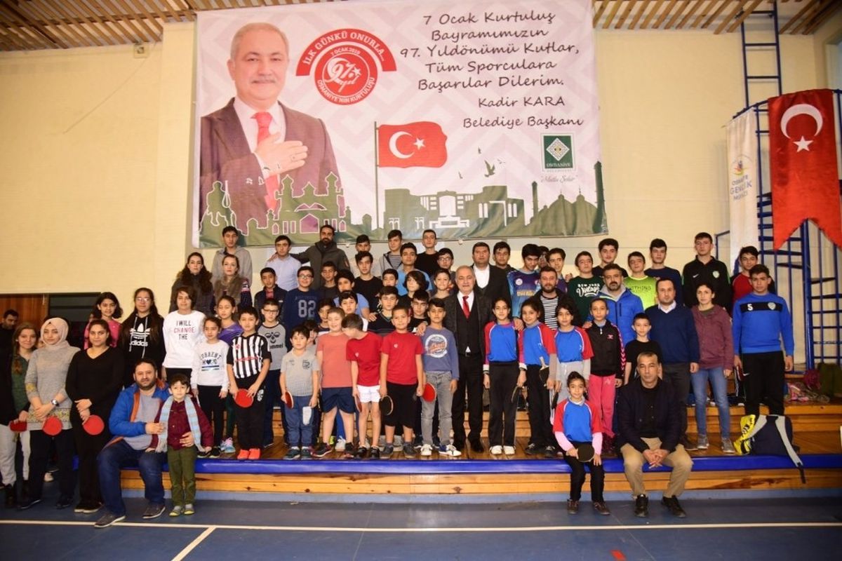 Osmaniye\'de Masa Tenisi Turnuvası Başladı
