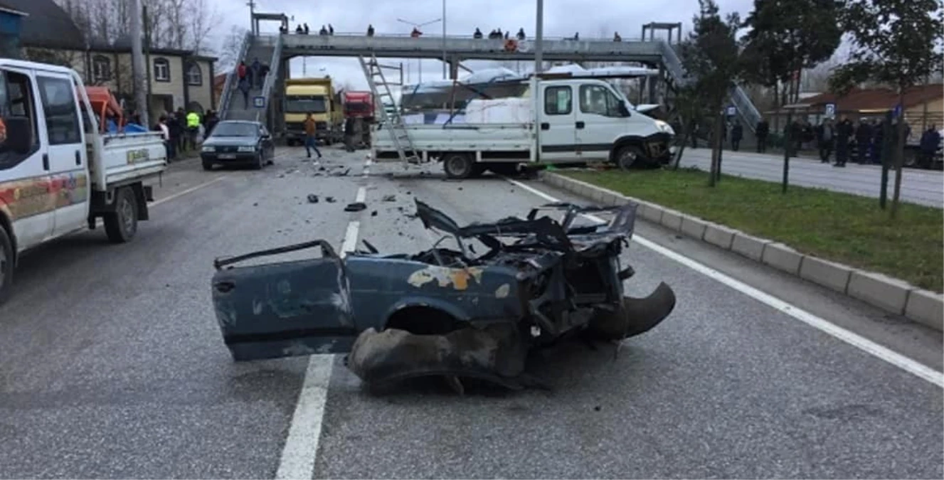 Samsun\'da Trafik Kazası: 1 Ölü, 1 Yaralı