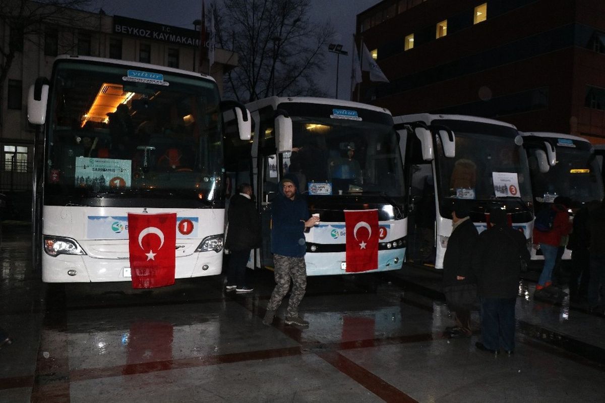 Sarıkamış Şehitlerini Anmak İçin Beykoz\'dan Yola Çıktılar
