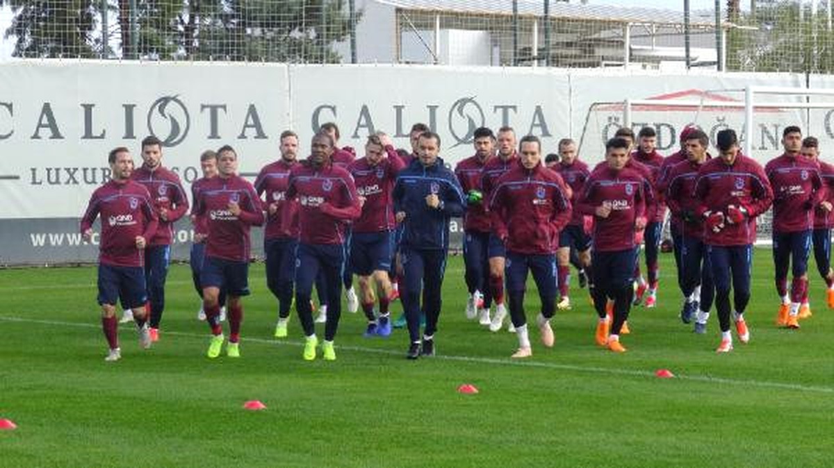 Trabzonspor\'da Sosa ve Toure İdmana Katılmadı