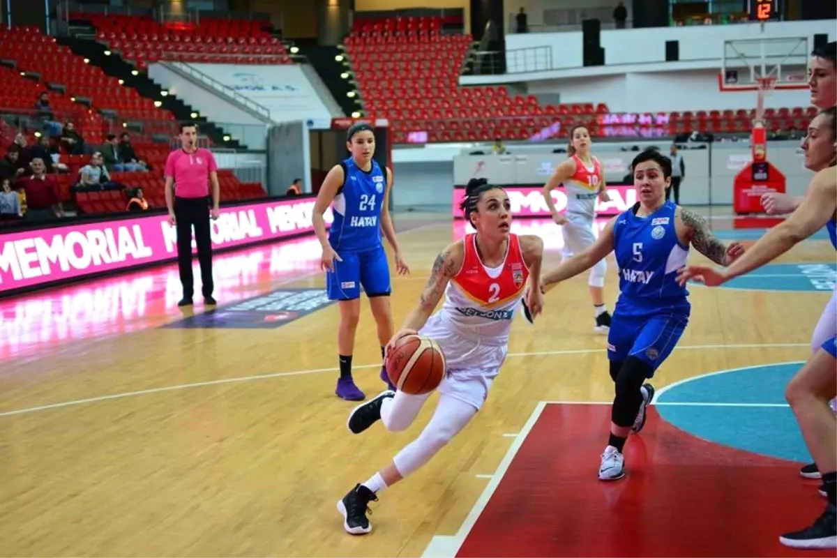 Bellona Kayseri Basket: 65 - Hatay Bbspor: 67